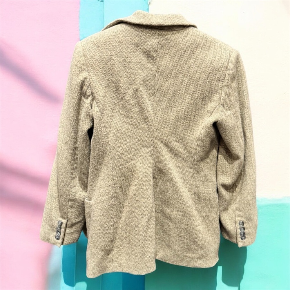Evan picone wool Tan Blazer size 4 - Picture 2 of 5